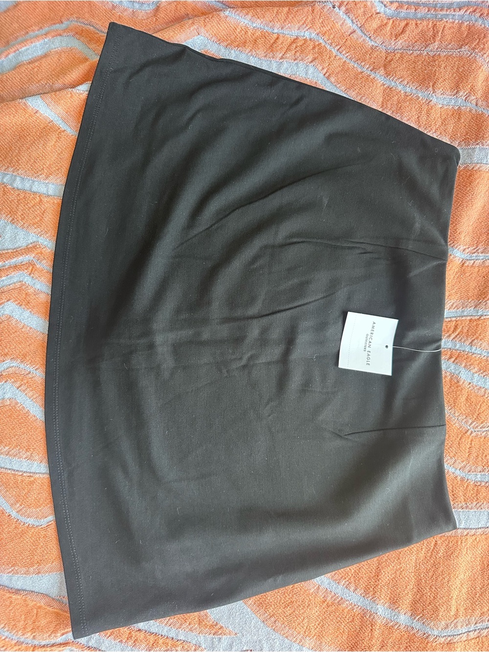 American Eagle Outfitters Black Mini Skirt - Straight Silhouette